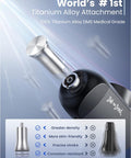 Bob And Brad X6 Pro Massage Gun Deep Tissue Percussion With Metal Head Therapy-Fsa Hsa Eligible, Professional Muscle Massage Gun For Athletes, Electric Massager Gun For Pain Relief