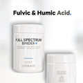 Codeage Binder + Systemic Binder Supplement - Activated Charcoal Pills Bentonite Clay Mineral Powder Fulvic & Humic Acids Molybdenum Carbon Forms - 90 Capsules