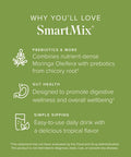 Isagenix SmartMix - A Moringa-Based Prebiotic Powder - Convenient Individual Serving Packets - 32 Servings - Light Tropical Flavor