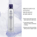 Alterna Caviar Professional Styling High Hold Finishing Hair Spray 7.4oz and Perfect Iron Spray 4.2oz | Firmer Hold To Shape & Transform Hair | Natural Looking Shine | Sulfate Free