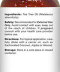 MAJESTIC PURE Tea Tree Essential Oil, Therapeutic Grade, Pure and Natural, for Aromatherapy, Massage, Topical & Household Uses, 4 fl oz (Pack of 2)
