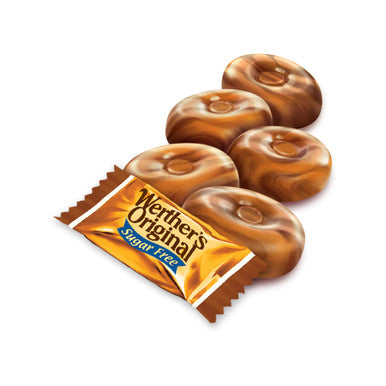 Werther's Original Hard Sugar Caramel Coffee Candy, 2.75 Oz Bags (Pack of 12)