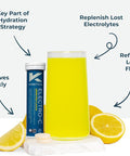 Kinetica Kinetica Electro-C Lemon Flavour Electrolytes Rehydration Drink Tablets 12 Pack