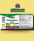 Nature'S Answer Elecampane Root 2 oz. Low Organic Alcohol 2000mg - Herbal Supplement - Non GMO & Kosher - Low Alcohol Gluten 100% Vegan - 2 FL Oz