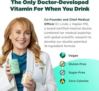 H PROOF The Anytime You Drink Vitamin 20 Servings Black Cherry
