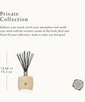 RITUALS Imperial Rose Luxury Oil Reed Diffuser Set - Fragrance Sticks with Rose Oil & Green Tea - 15.2 Fl Oz