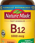 Nature Made B 12 1000 mcg Micro Lozenges Cherry Flavor 50 ea
