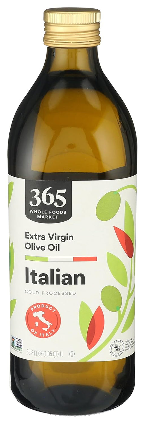 365 by Whole Foods Market, Extra Virgin Mediterranean Olive Oil, 33.8 Fl Oz