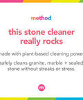 Method Daily Granite Cleaner Spray Apple Orchard Plant-Based Cleaning Agent for Granite Marble and Other Sealed Stone 28 oz Spray Bottle (Pack of 1)