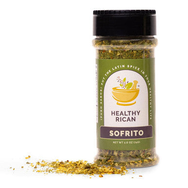 Healthy Rican Herbs Spice Seasoning Mix Adobo Sazon Sofrito Dry Non GMO No Preservatives MSG Artificial Coloring Gluten Free Diabetes Keto Friendly Whole 30 Approved Variety Bundle (3 Pack)