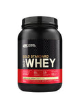 Optimum Nutrition Gold Standard 100% Whey Protein Powder From Whey Isolates Vanilla Ice Cream - 2 Pound