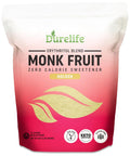 Durelife Golden Monk Fruit Sweetener, 1:1 Sugar Replacement, Keto Diet Friendly, Zero Calorie, Kosher Sugar Substitute, Golden - 10 lb Bulk Size