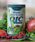 Certified Organic Juice Cleanse OJC Plus Berry Surprise Purity Products 30 Organic Veggies and Fruits 5 Grams of Fiber Promotes Energy and Digestive Function 12.28 oz 348 g 30 Servings