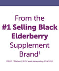 Natures Way Sambucus Elderberry Lozenges, 1000 mg Vitamin C Per Serving, Tropical Flavor, 24 Count
