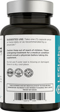 LES Labs Magnesium Citrate NonGMO Supplement 750mg 120 Capsules