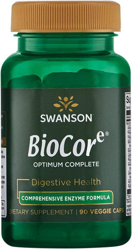 Swanson Biocore Optimum Complete Ultimate Full Spectrum Enzymes 90 Veg Capsules