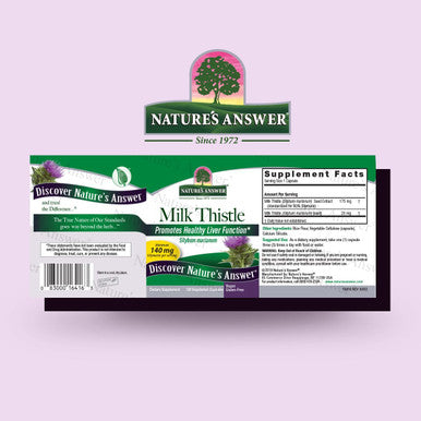 Nature'S Answer Milk Thistle Silybum Marianum Maximum Strength 120 Capsules Silymarin Essential Natural Ingredients Supports Healthy Liver Function Indulgence Indigestion And Upset Stomach