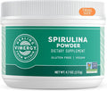 Vimergy Natural Spirulina Powder Trial Size - 45 Servings Super Greens Powder Nutrient Dense Blue-Green Algae Superfood For Smoothies & Juices - Non-Gmo Gluten-Free Vegan & Paleo (135G)
