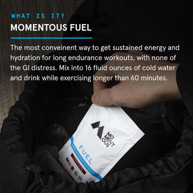 Momentous Fuel Intra-Workout Carbs & Electrolyte Drink Mix - Hydration Powder For Sustained Energy During Workouts - Nsf Certified, Gmo-Free, Gluten - 12 Single Serving Packets, Strawberry Lime