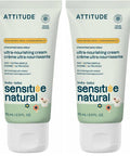 Attitude Deep Moisturizing Body Cream For Baby Plant And Mineral-Based Ingredients Vegan And Cruelty- Personal Care Products For Sensitive Skin Unscented 2.5 Fl Oz