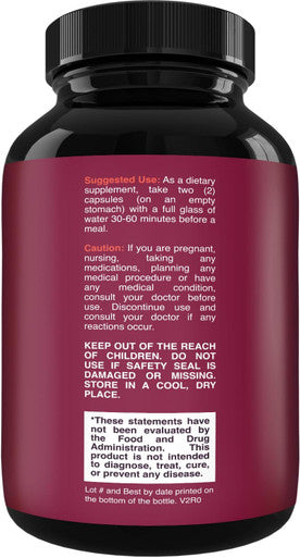 Natures Craft Pure Forskolin Extract - Fat Burning & Metabolism Boosting Weight Loss Supplement - Natural Pills for Women & Men 30 Servings per Container