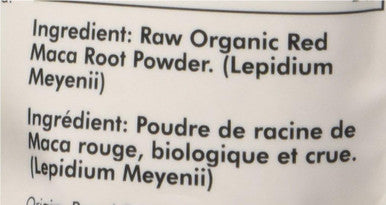 Ecoideas Organic Red Maca, 227g
