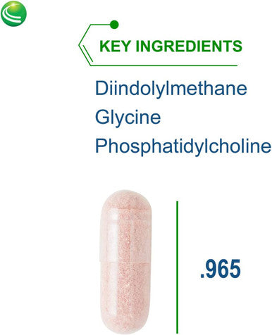 Nutra BioGenesis - DIM Balance - DIM Supplement with Diindolylmethane, Glycine, and Phosphatidylcholine - 60 Capsules