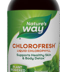 Nature'S Way Chlorofresh, Liquid Chlorophyll, Supports Healthy Skin & Body Detox*, Internal Deodorant*, Mint Flavored, 16 Fl. Oz (Packaging May Vary)