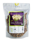 (32oz) Raw Organic White Mulberries Sun Dried Mulberry - Divine Organics Gluten Free Vegan Supplement