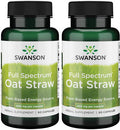 Swanson Full Spectrum Oat Straw 400 Milligrams 60 Capsules (2 Pack)