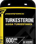 Primaforce Turkesterone 600mg 90 Capsules - Non-GMO & Gluten Supplement