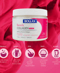 Bioglan Collagen | 5000mg Marine Collagen Powder | Helps Support Healthy Looking Skin, Hair, Nails | Biotin | Vitamin C | Selenium | Hyaluronic Acid | 151g