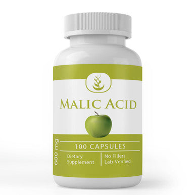 PURE ORIGINAL INGREDIENTS Chanca Piedra & Malic Acid Capsule Bundle (100 Capsules Each), No Additives Or Fillers, Lab Verified