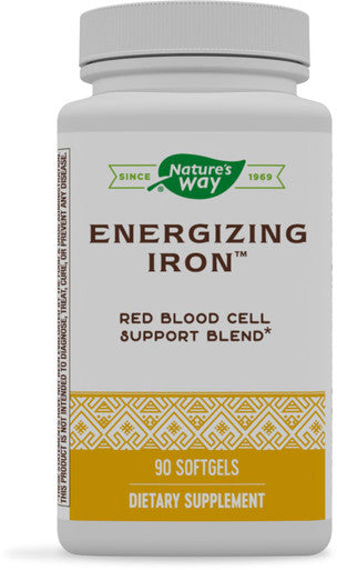 Nature'S Way Energizing Iron Dual Iron Formula 90 Count