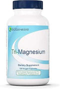 Nutra Biogenesis TriMagnesium Triple Magnesium Complex High Absorption Supplement with Citrate Malate and Oxide for Bone Muscle and Teeth Support 3 in 1 Formula for Women and Men 120 Capsules
