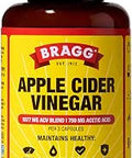 Bragg Apple Cider Vinegar Capsules - Daily Wellness Vitamin D & Zinc - 90ct | Organic, gluten-free, non-GMO, easy-to-swallow, no artificial preservatives, one-a-day wellness support