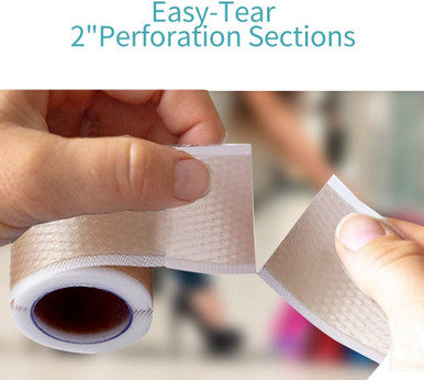 Dimora Silicone Medical Tape - Hypoallergenic First Aid Tapes With Easy Tear Design, Pain-Removal Surgical Tapes For Sensitive Skin, No Residue(1.6In X 59 In),1 Roll