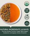 Luxmi Estates - Digestive Ease Variety Tea Bundle (2 Pack) - With Turmeric Ginger Herbal Tea Tulsi Basil Tea | Supports Healthy Digestion | Caffeine - 50 Organic Herbal Tea Bags