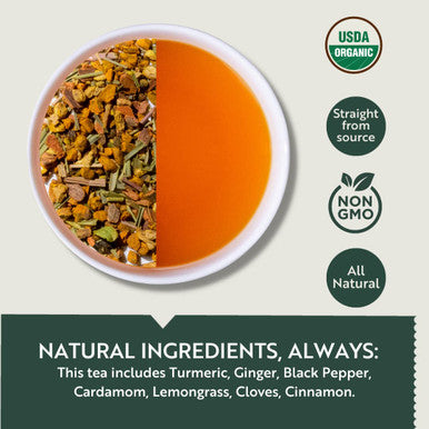 Luxmi Estates - Digestive Ease Variety Tea Bundle (2 Pack) - With Turmeric Ginger Herbal Tea Tulsi Basil Tea | Supports Healthy Digestion | Caffeine - 50 Organic Herbal Tea Bags