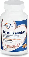 Bone Essentials with MCHA and Collagen Calcium Supplement w/Calcium Hydroxyapatite for High Absorption Bone Density and Heart Supplement w/Vitamins Minerals and Proteins 120 Capsules