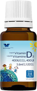 WOTAXEN Liquid Vitamin D3 400IU 3.6ml