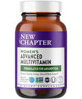 New Chapter Womens Multivitamin Advanced Formula for Women 72 Count