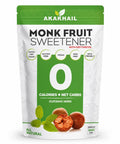 Monk Fruit Sweetener with Erythritol - Sugar Substitute for Baking & Drinks - Zero Calorie Sugar Alternative - Zero Carb - Keto Friendly Sweetener - Non GMO Gluten Free Sweetener - 3 Pound