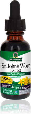 Nature'S Answer St. John's Wort Alcohol- Liquid Extract (Hypericum Perforatum) | Healthy Mood Support | Non-GMO Kosher & Gluten- 1oz