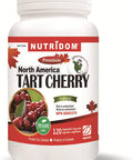 Nutridom North-American Tart Cherry 500mg, Natural, Non-GMO, Made In Canada