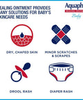 Aquaphor Baby Advanced Therapy Healing Ointment Skin Protectant 14 Ounce Jar
