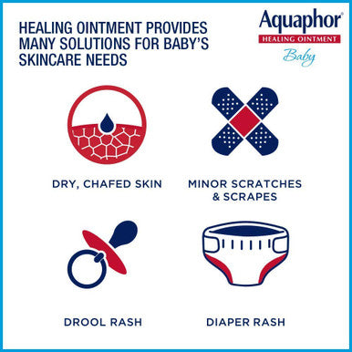 Aquaphor Baby Advanced Therapy Healing Ointment Skin Protectant 14 Ounce Jar
