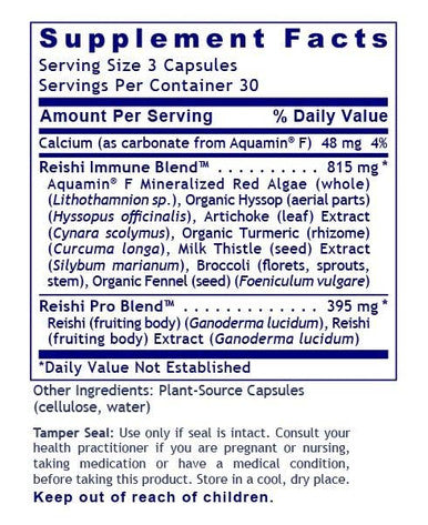 Premier Research Premier Reishi Immune- 90 Plant-Source Capsules