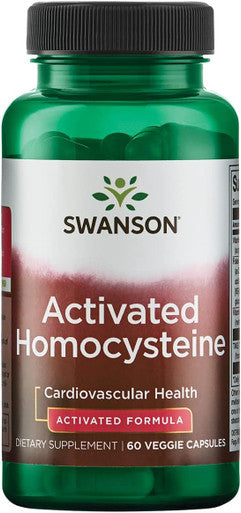 Swanson Activated Homocysteine Formula 60 Veg Capsules
