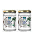 "Parachute Naturalz Organic Virgin Coconut Oil | Cooking Oil, Hair Oil, Body Oil & Oil Pulling | Cold Pressed | Unbleached | Unrefined | Non-Hydrogenated | MCT Oil | USDA Certified |6.7 Fl. Oz. | Glass Jar"